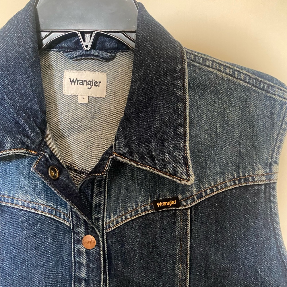Wrangler Denim Vest - Picture 2 of 3